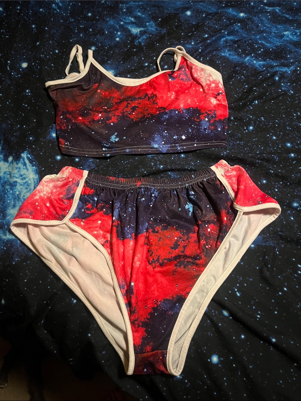 Galaxy rave two piece